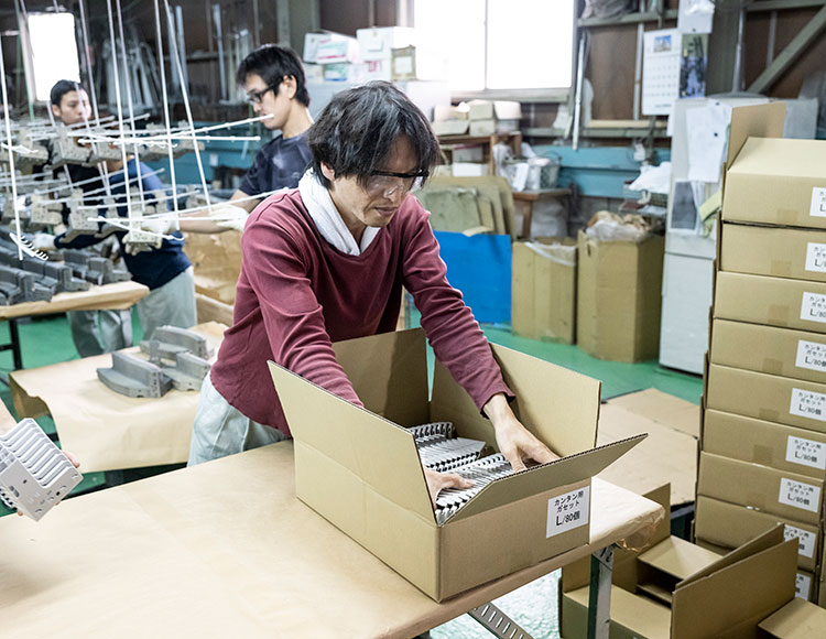 品質こだわり梱包材